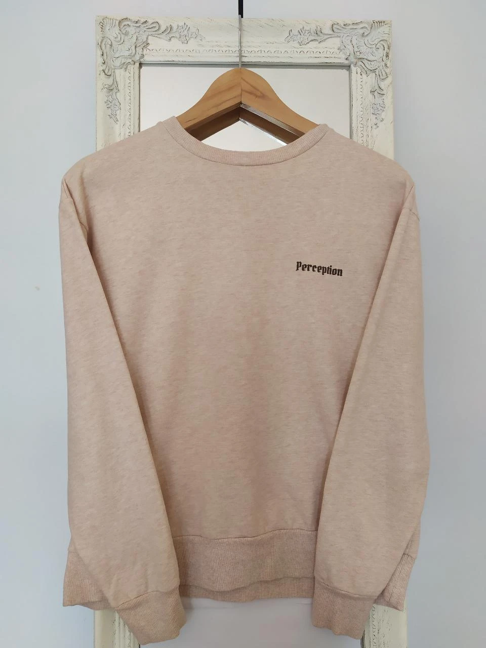 Mattelsa Sweatshirt Surdimensionné Déclaration Crème Femme S Coton – photo 2